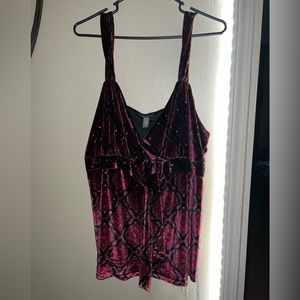 Dress tank top
